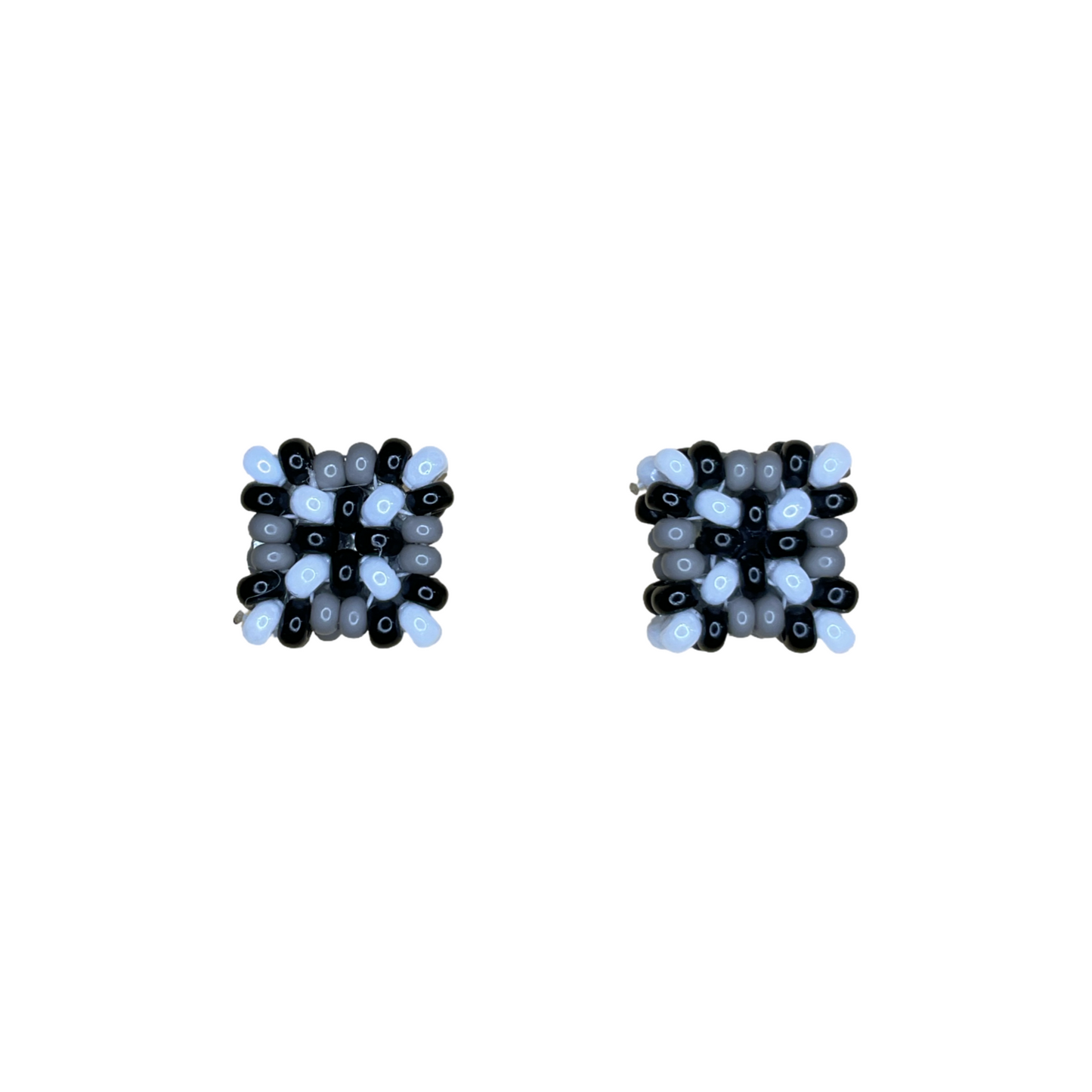 JR Beaded Stud Earrings