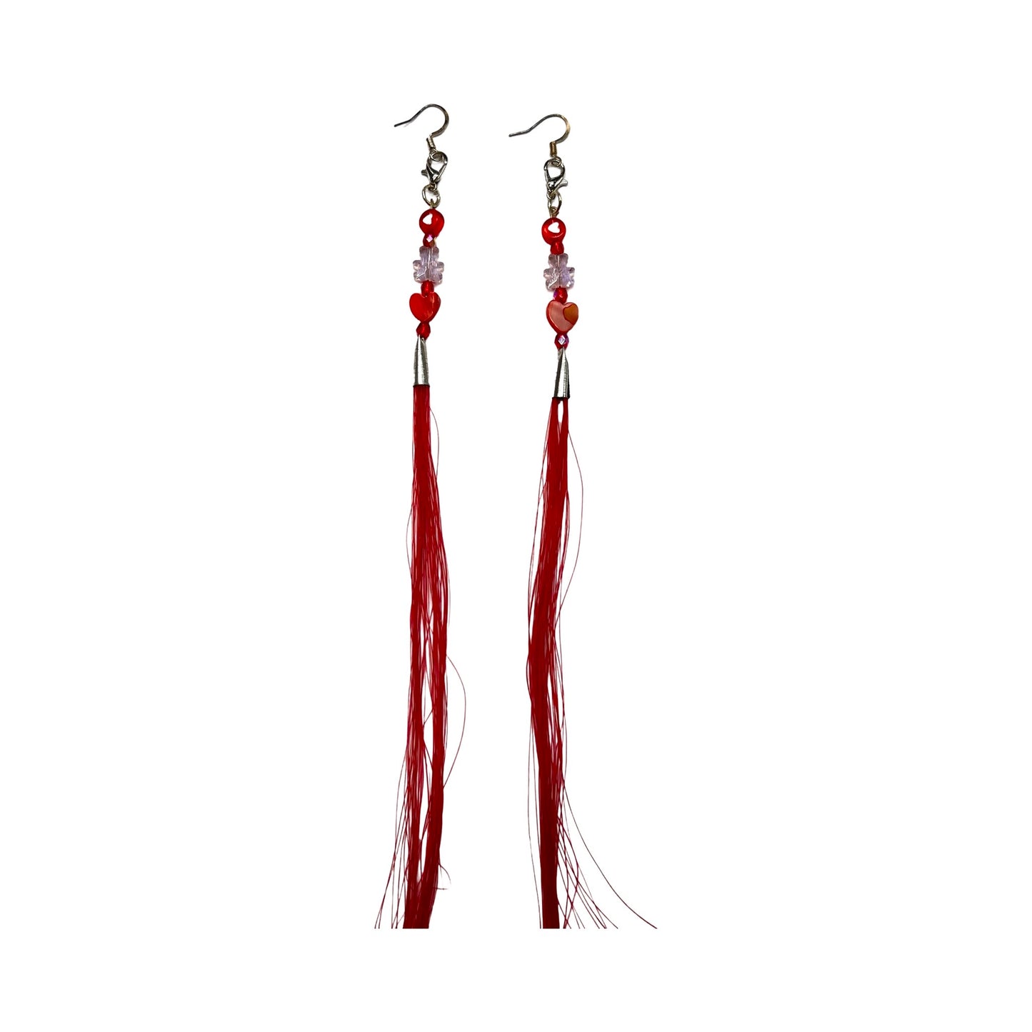 SG XL Horse Hair & Dentalium Earrings