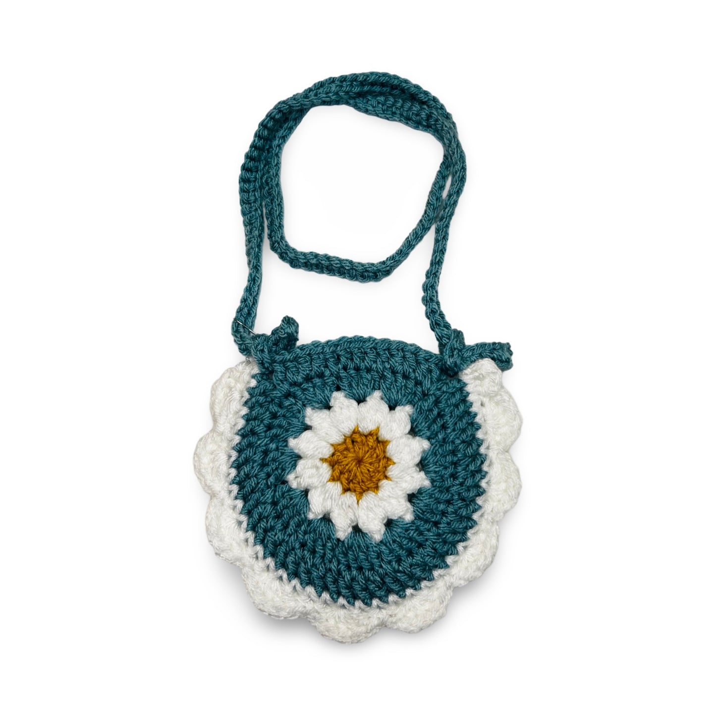 JH Crochet Small Floral Bag