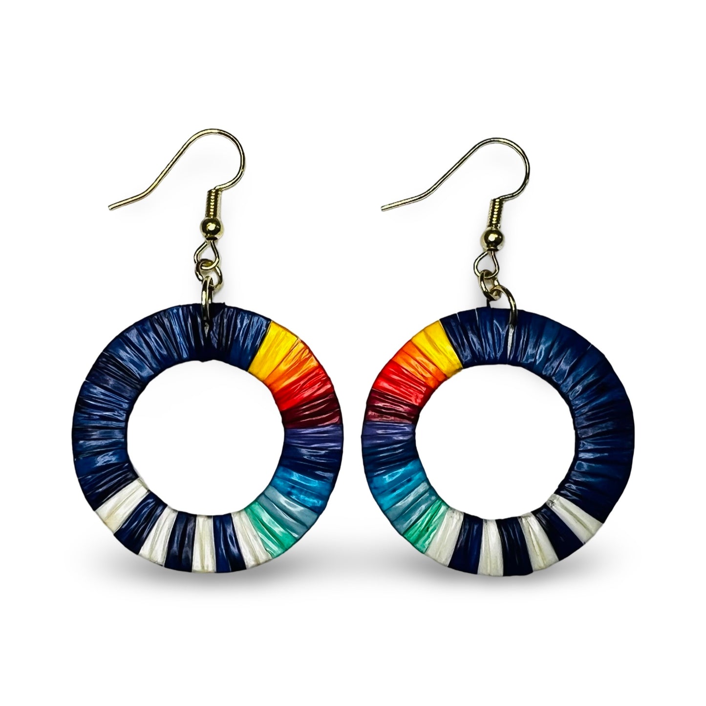 JRC Circle Quill Earrings