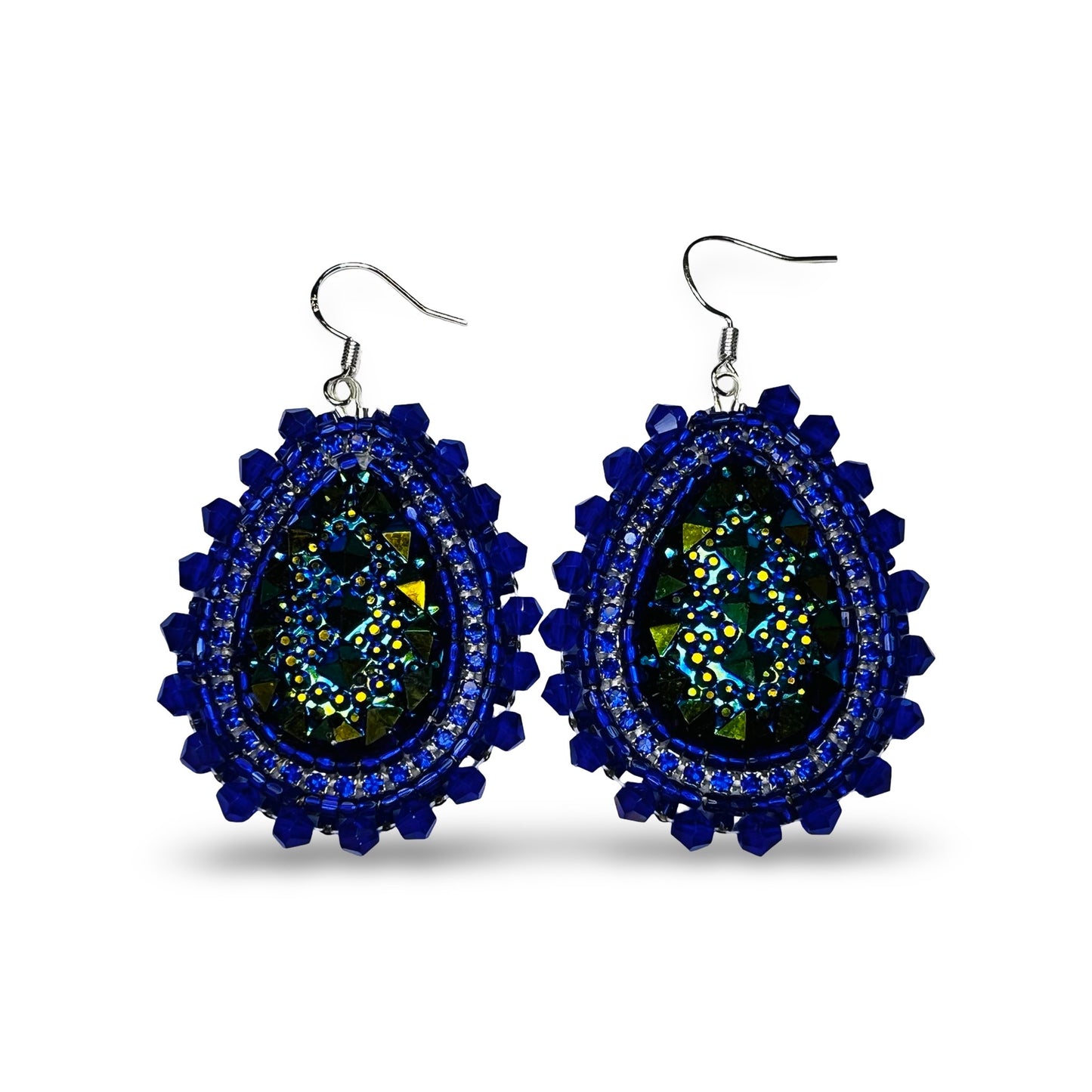 MH Medium Beaded Earrings
