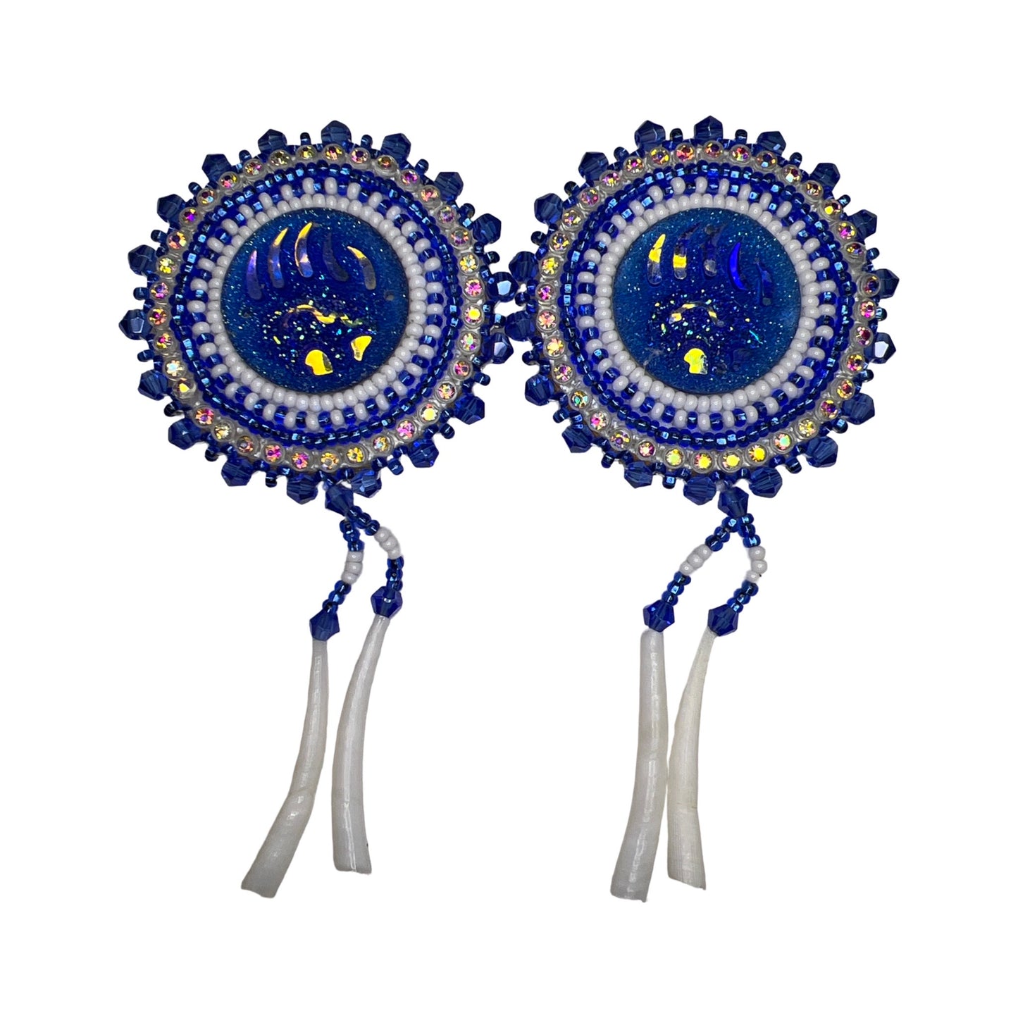ABE Cab Dentalium Earrings
