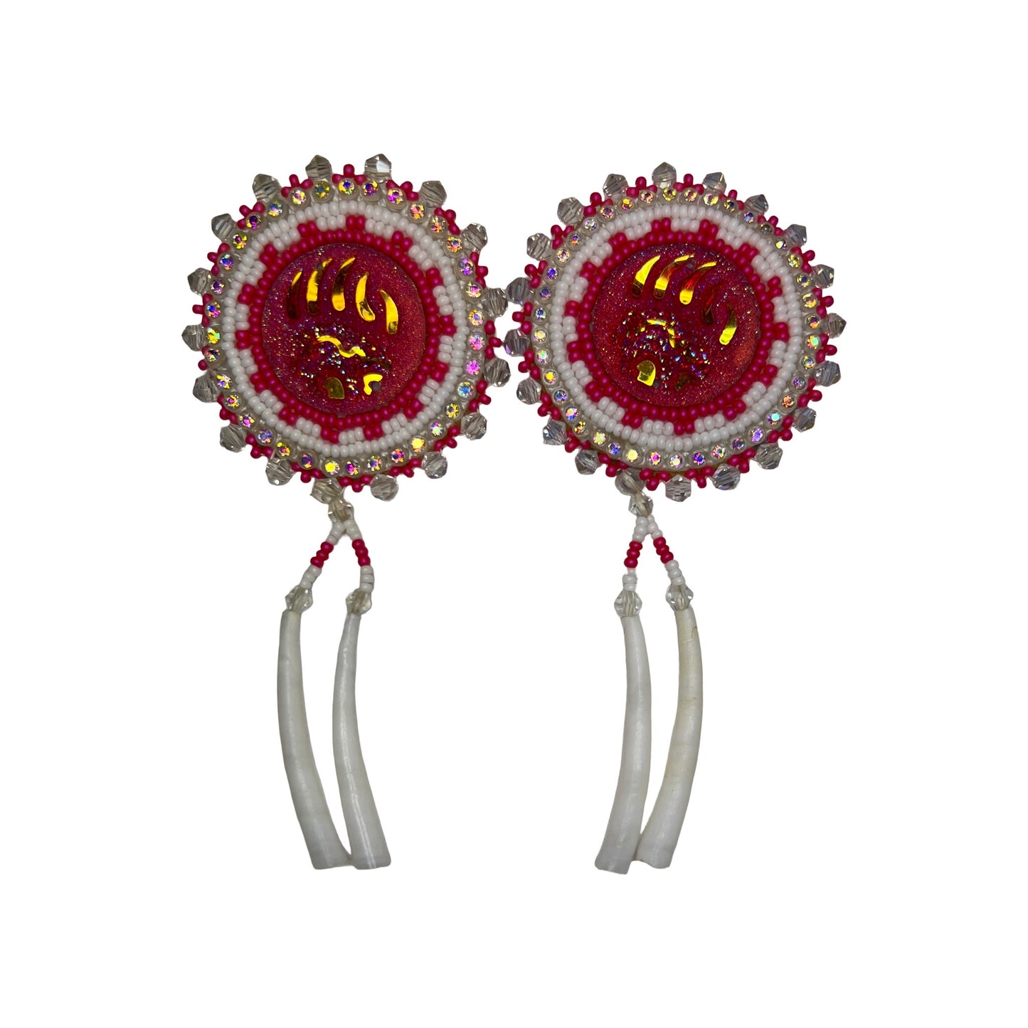 ABE Cab Dentalium Earrings