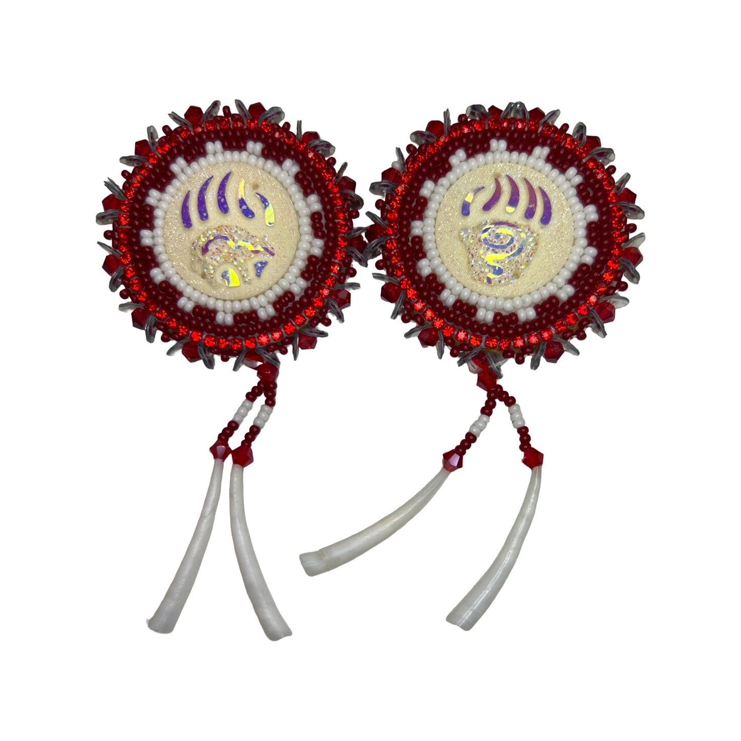 ABE Cab Dentalium Earrings