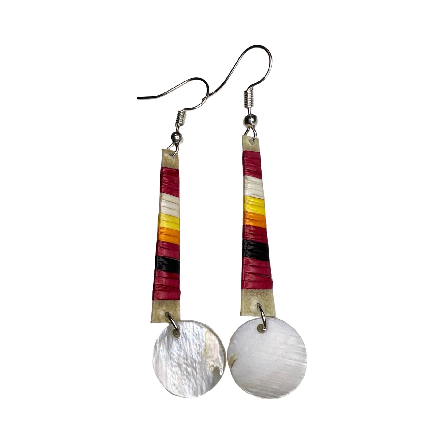 CRC Quill & Abalone Earrings