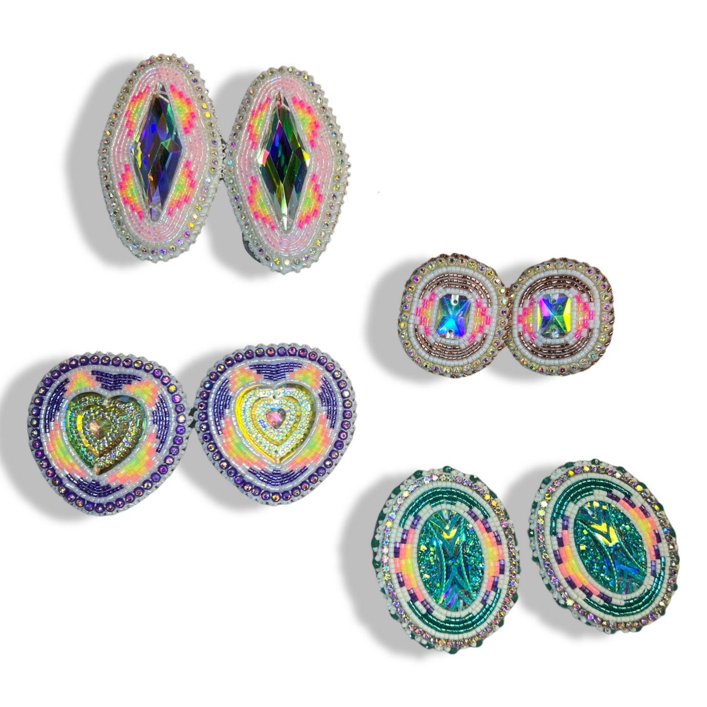 LHC Beaded Cab Earrings
