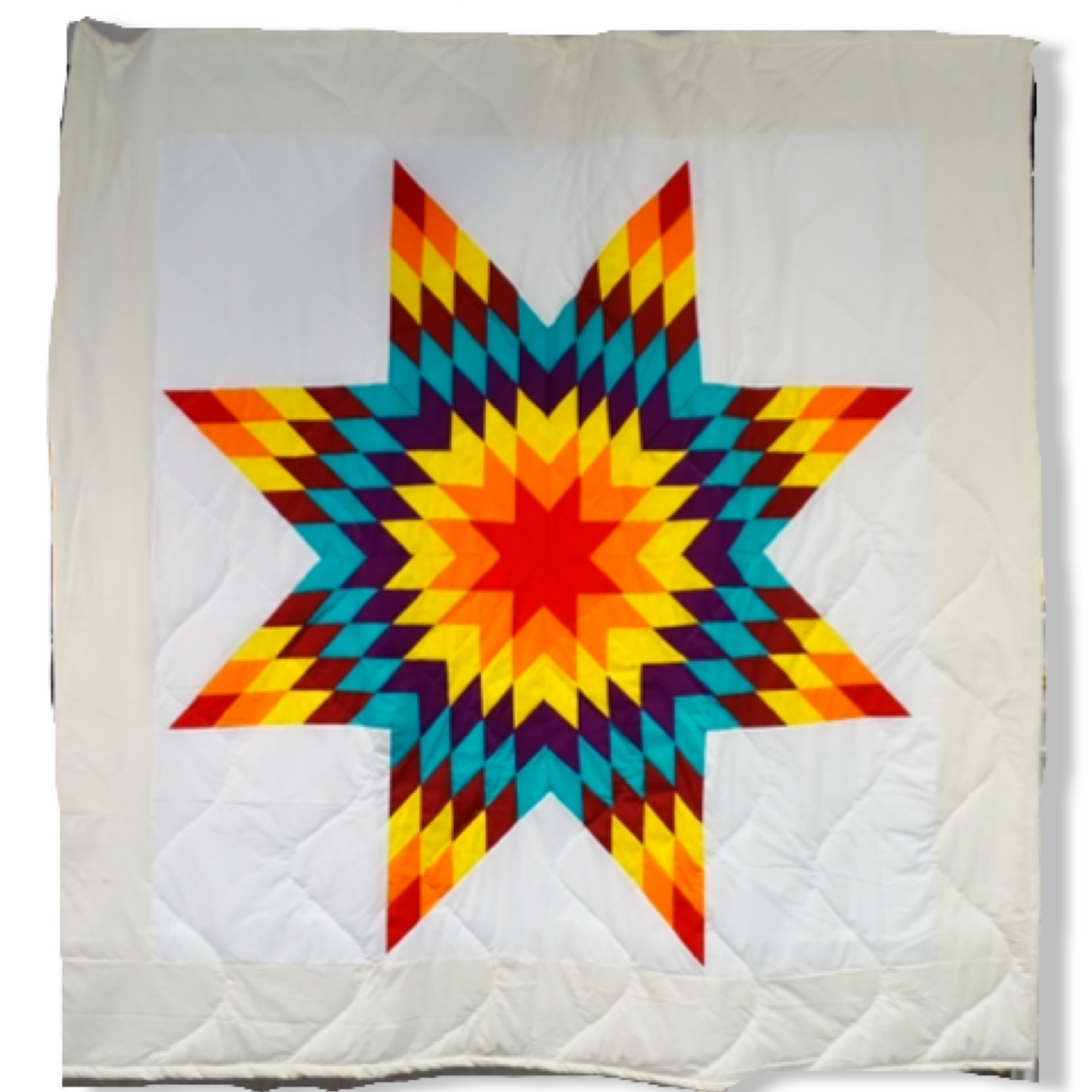 KHP Bold Rainbow Q Starquilt
