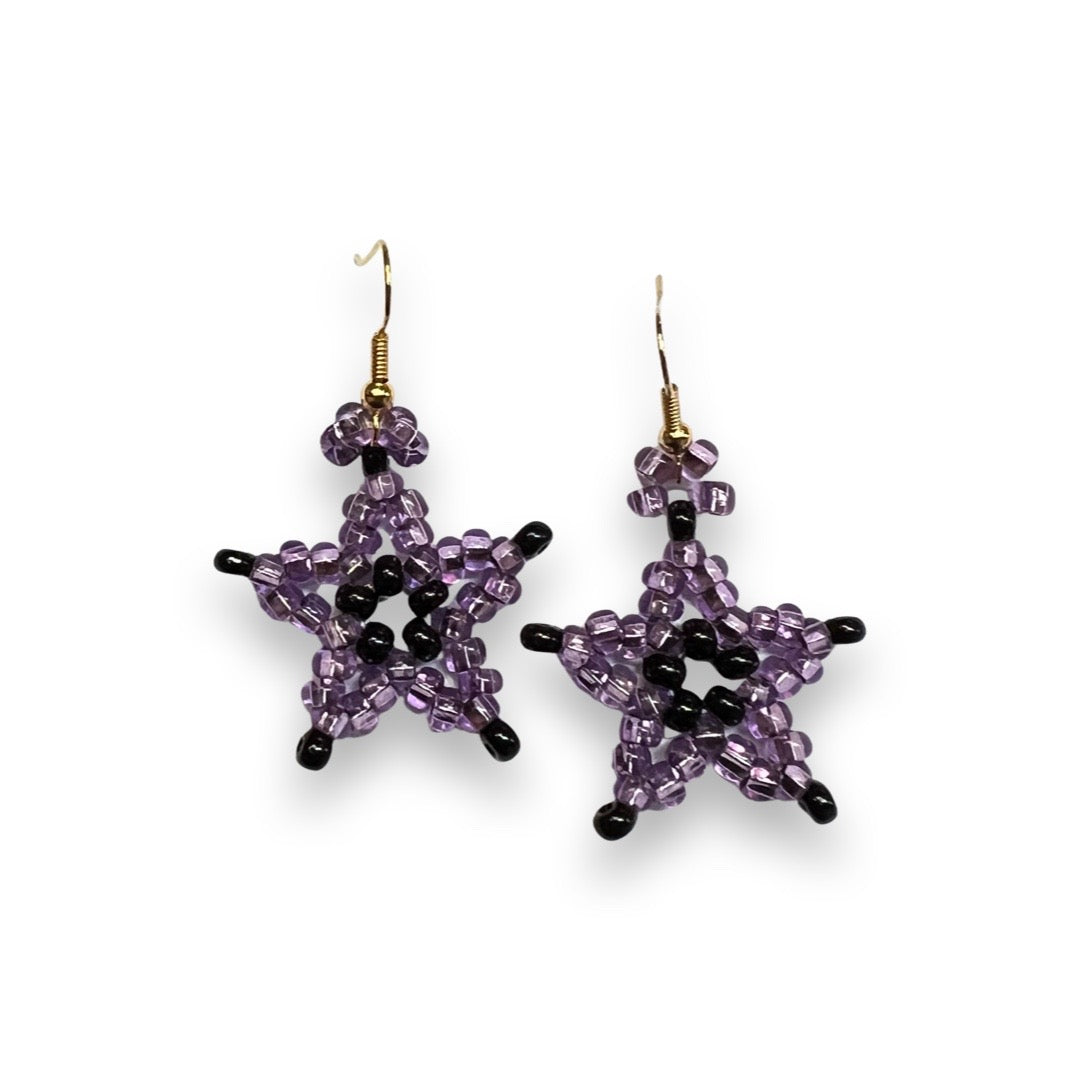 BJ Beaded Star Earrings