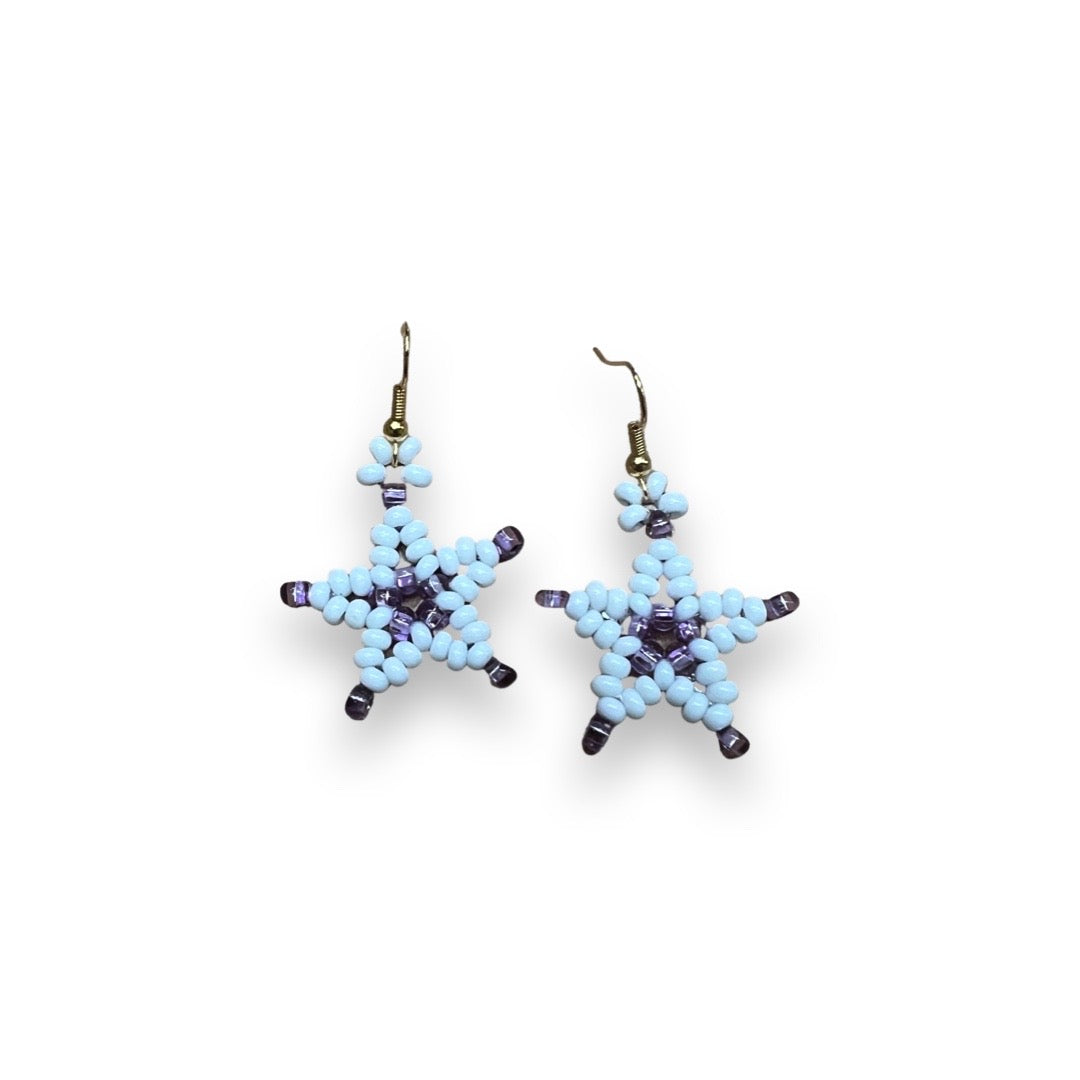 BJ Beaded Star Earrings