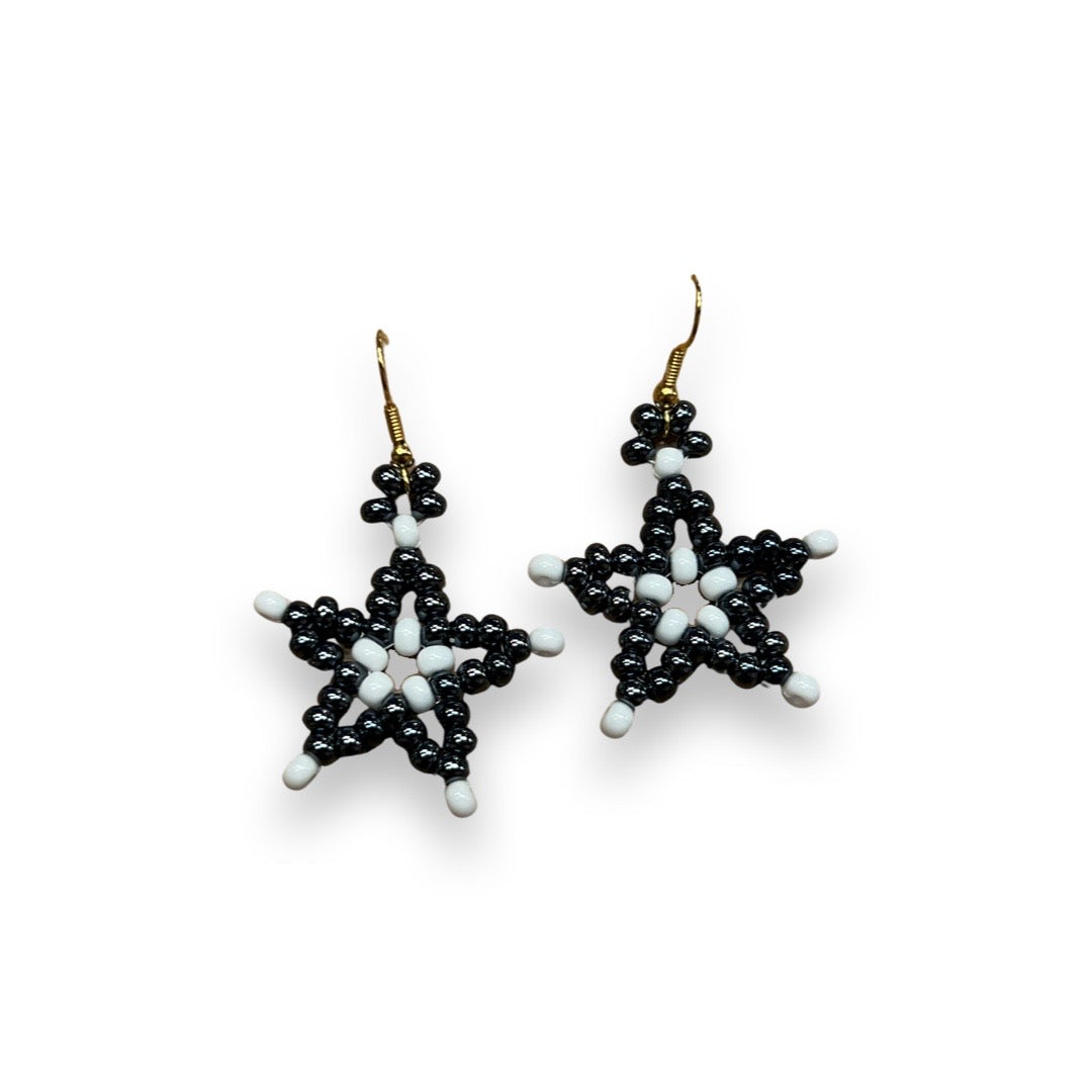 BJ Beaded Star Earrings