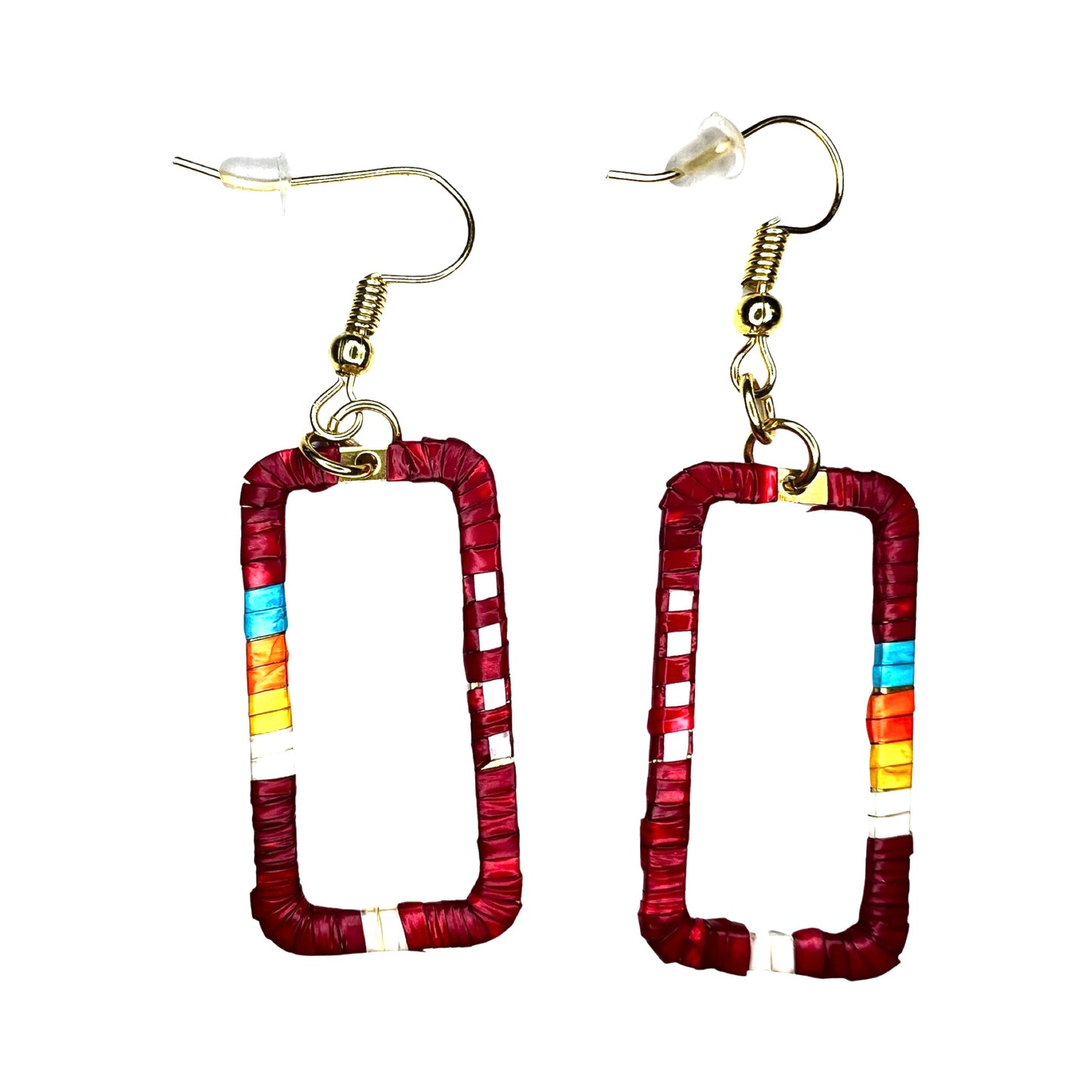 ARC 1 1/4" Rectangle Earrings