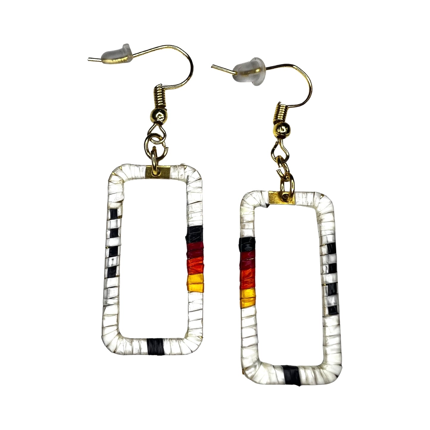 ARC 1 1/4" Rectangle Earrings