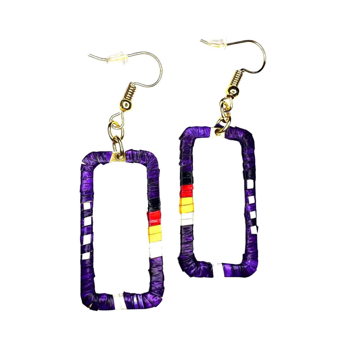 ARC 1 1/4" Rectangle Earrings