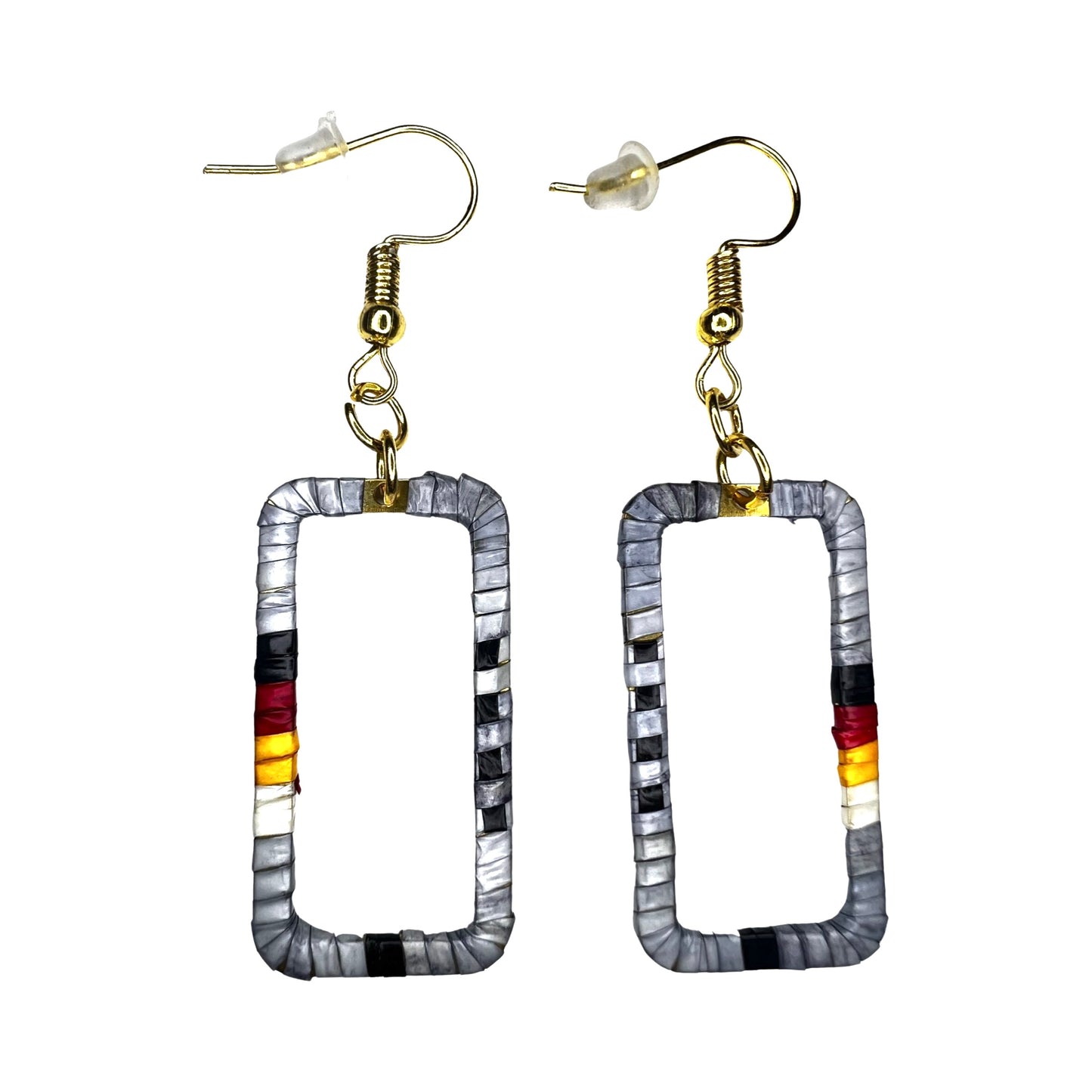 ARC 1 1/4" Rectangle Earrings