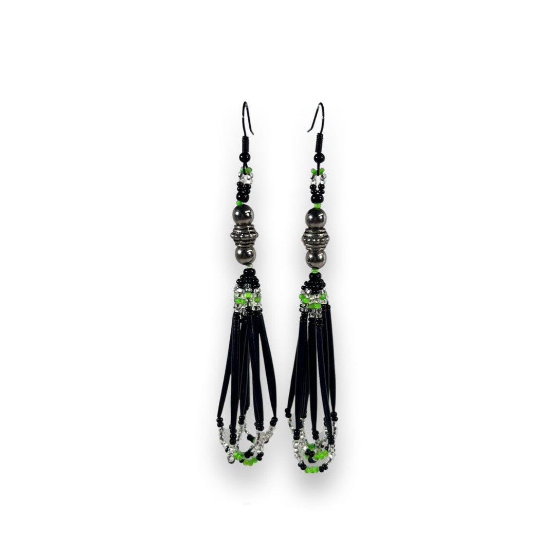 KT Bead and Quill Earrings