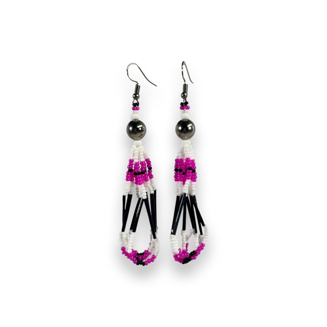 KT Bead and Quill Earrings