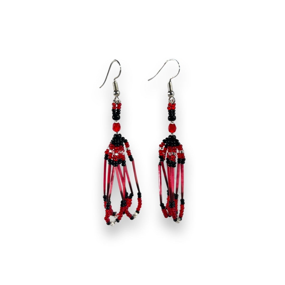 KT Bead and Quill Earrings