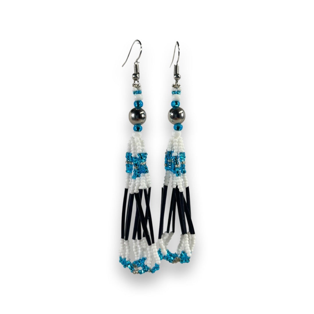 KT Bead and Quill Earrings