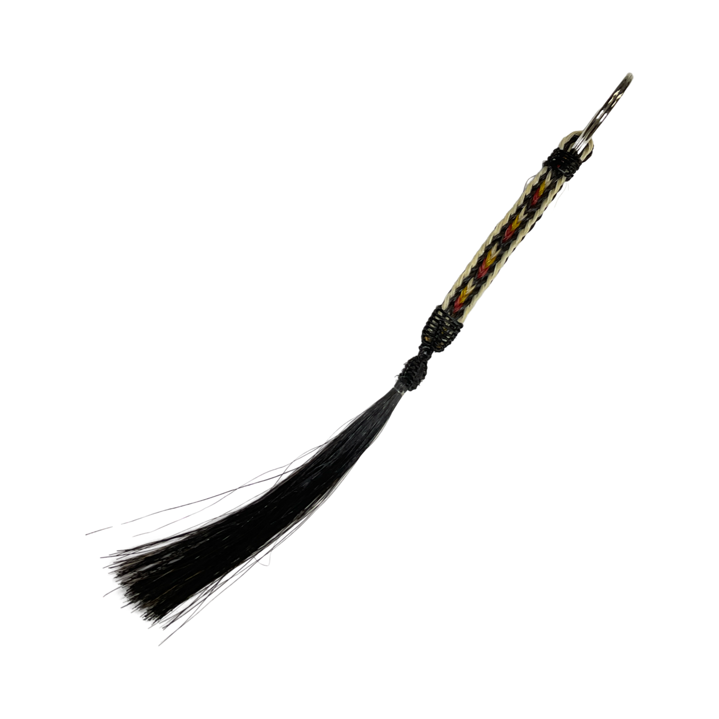 LLW Flat Horse Hair Keychain