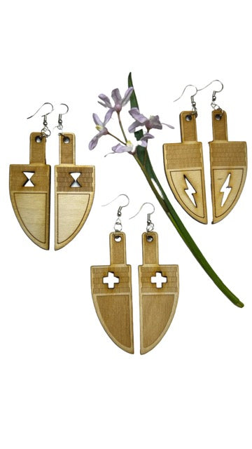 MP Knife Earring