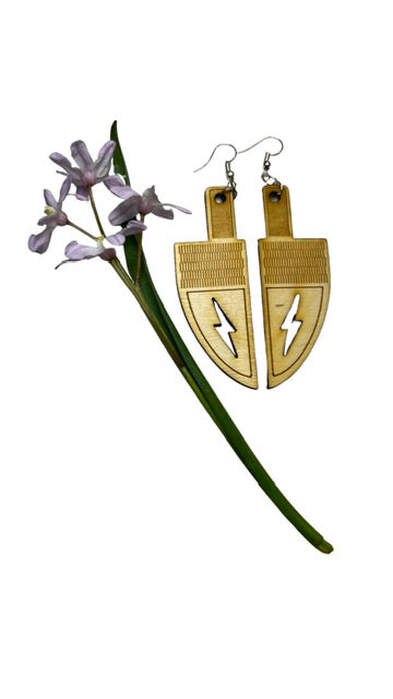 MP Knife Earring
