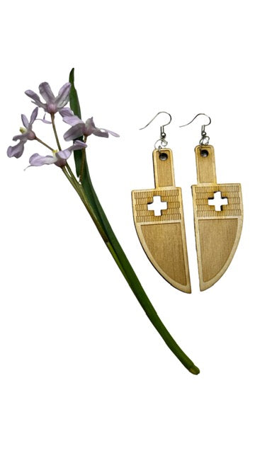 MP Knife Earring