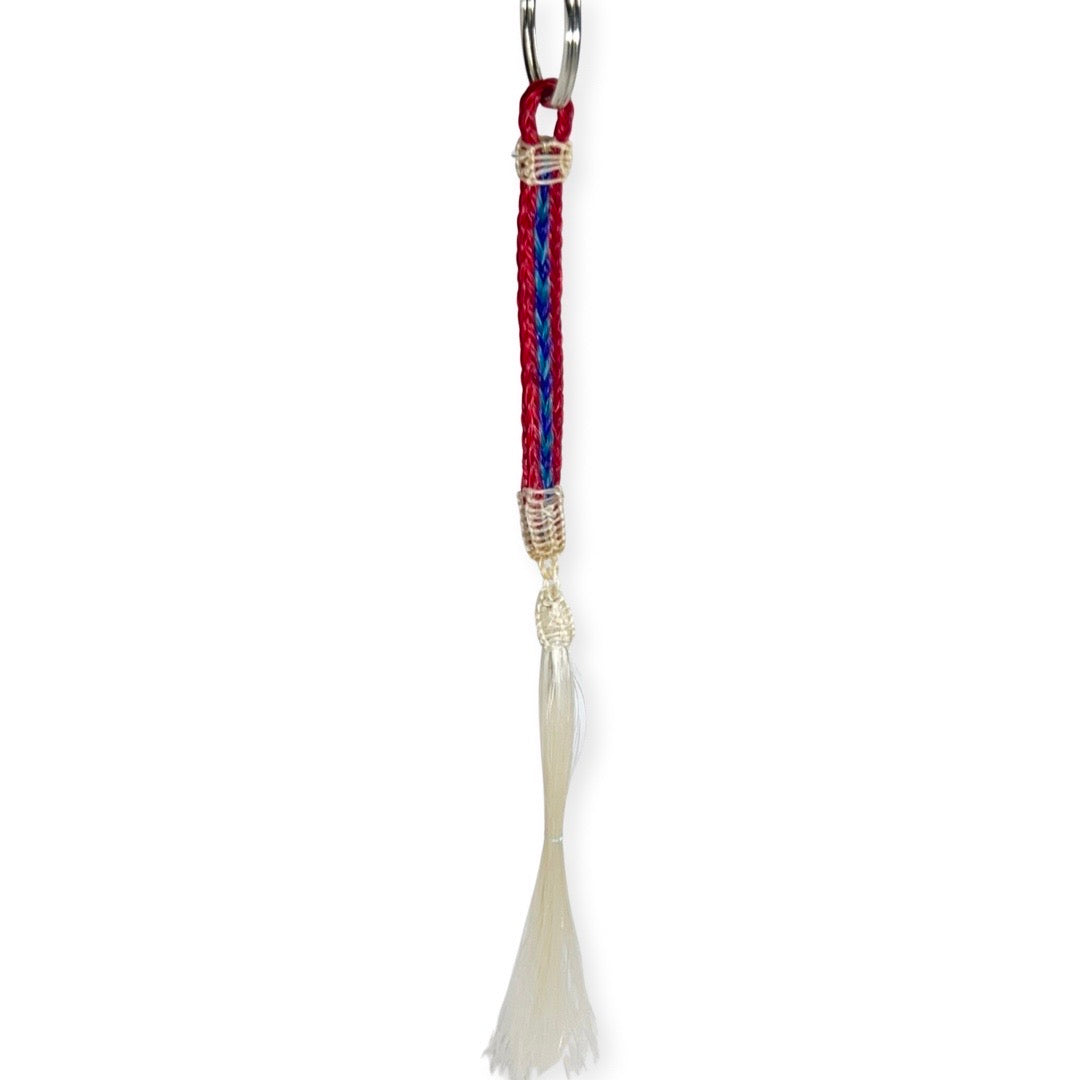 LLW Flat Horse Hair Keychain