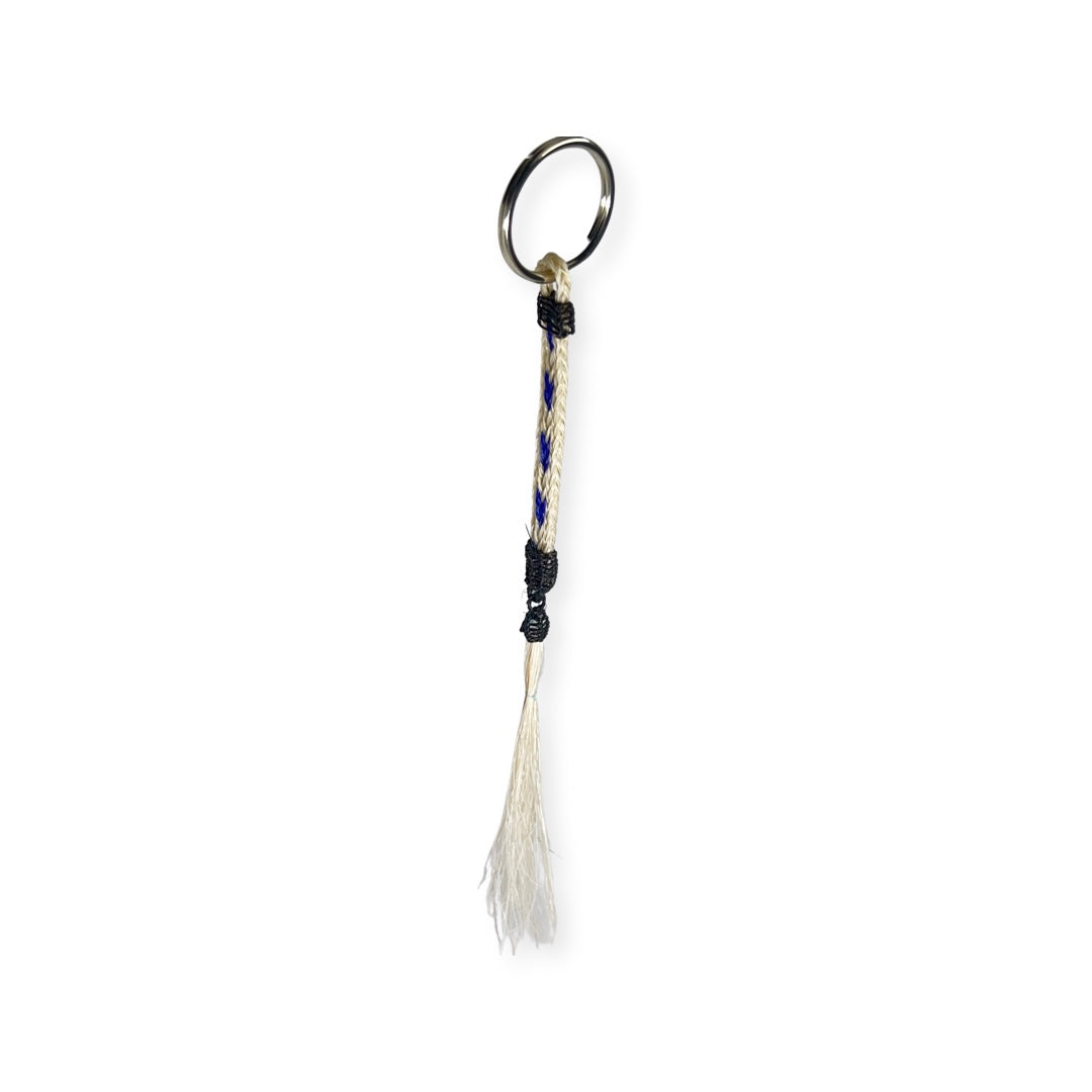 LLW Flat Horse Hair Keychain
