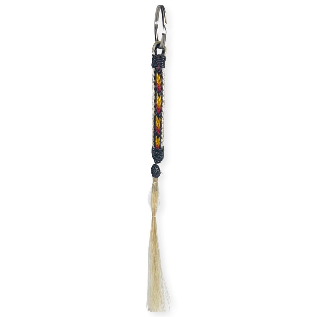 LLW Flat Horse Hair Keychain