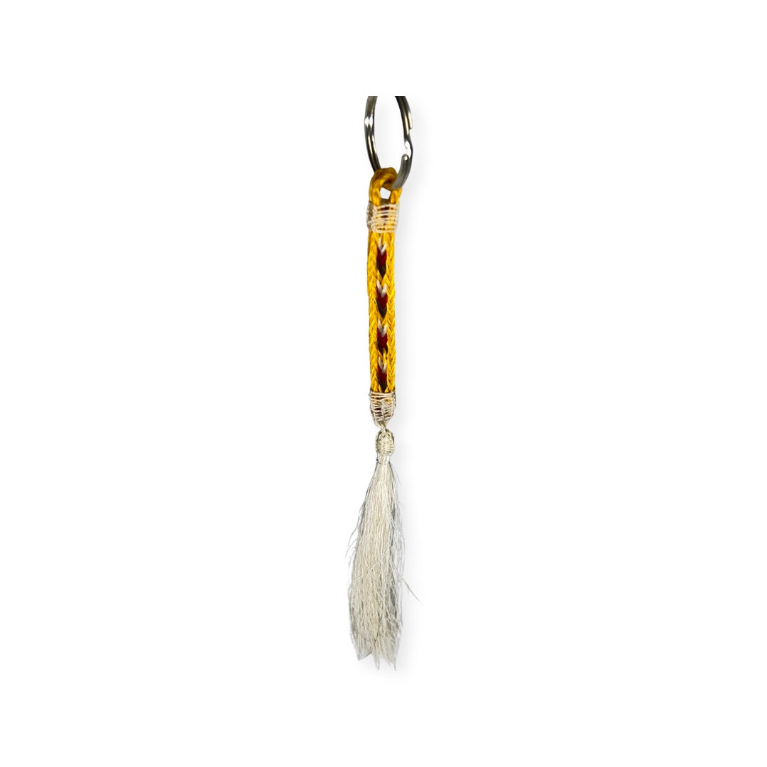 LLW Flat Horse Hair Keychain