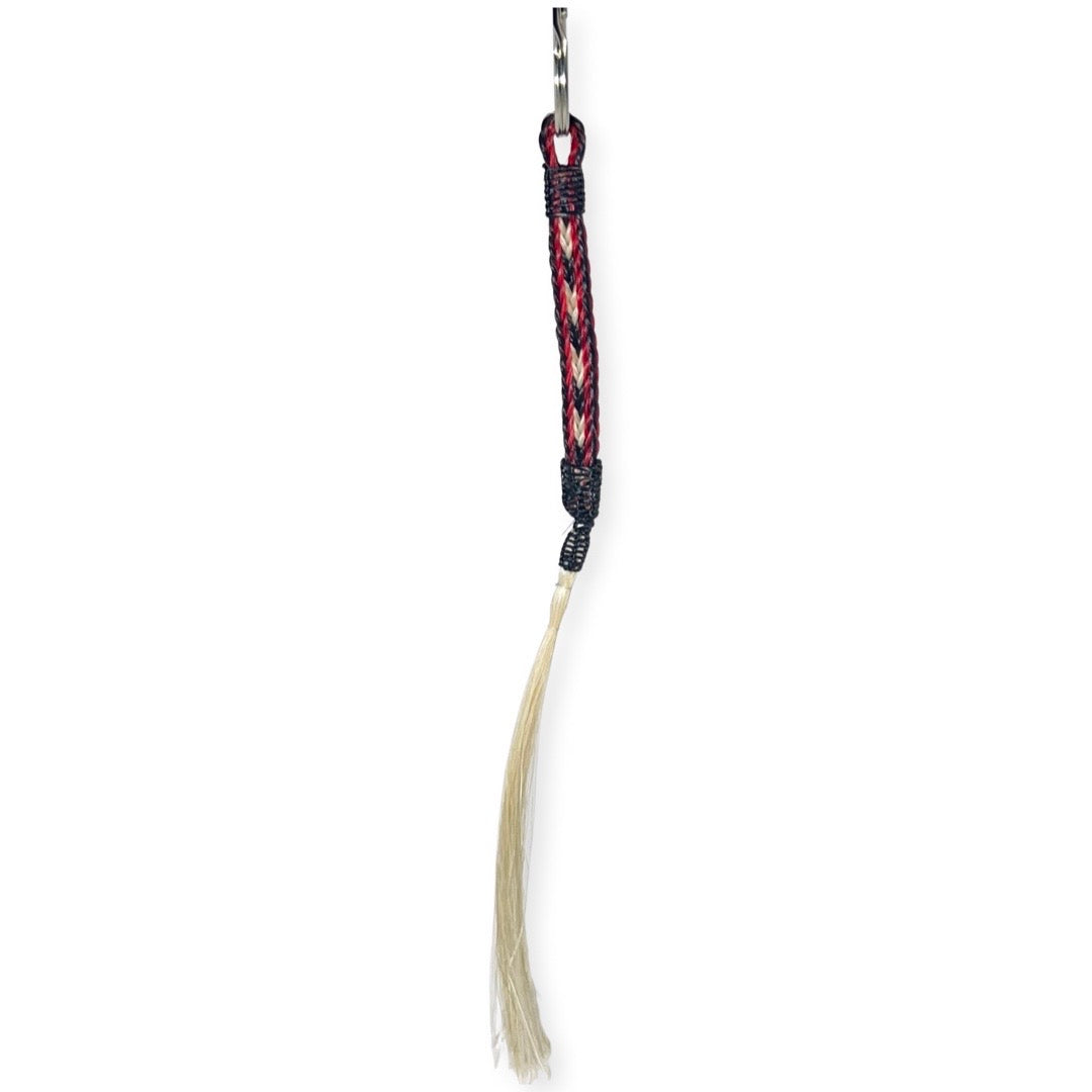 LLW Flat Horse Hair Keychain