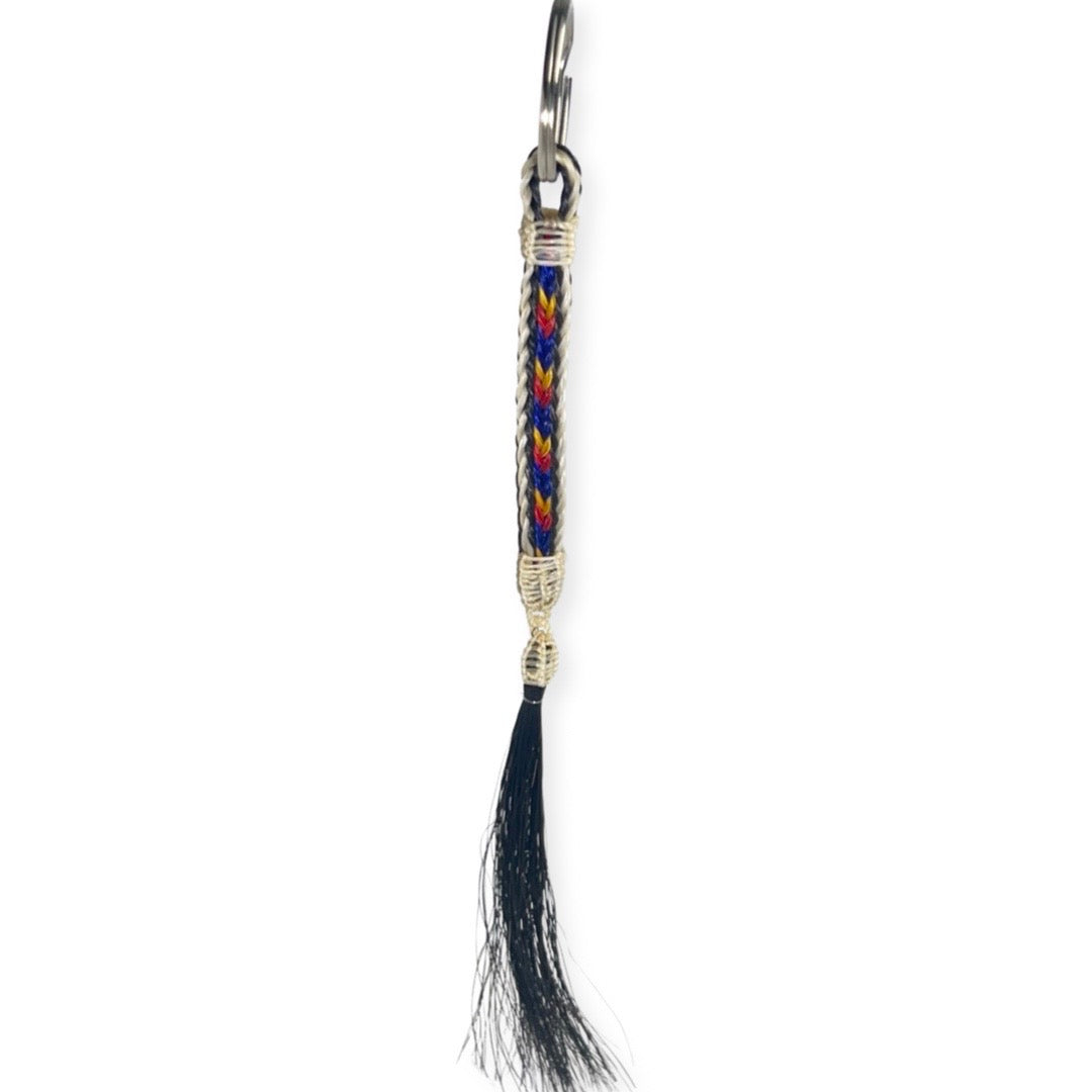 LLW Flat Horse Hair Keychain
