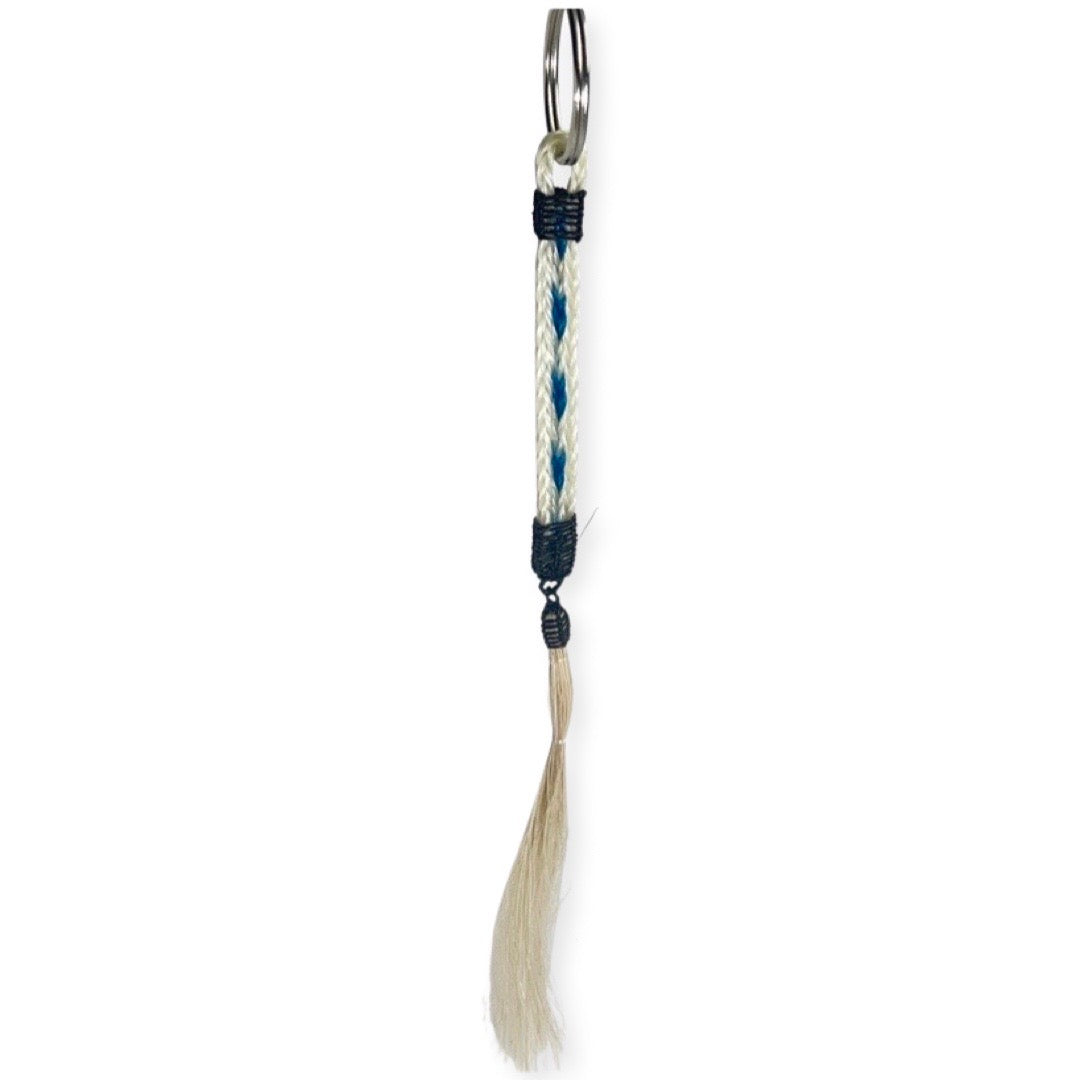LLW Flat Horse Hair Keychain