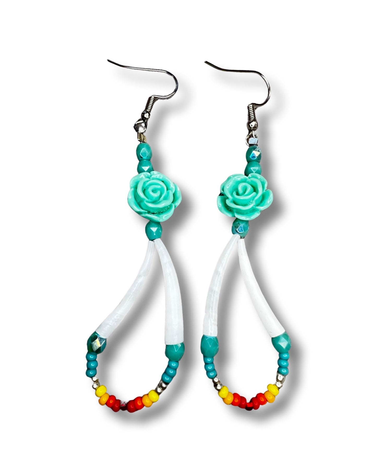 IREH Dentalium Loop Earring