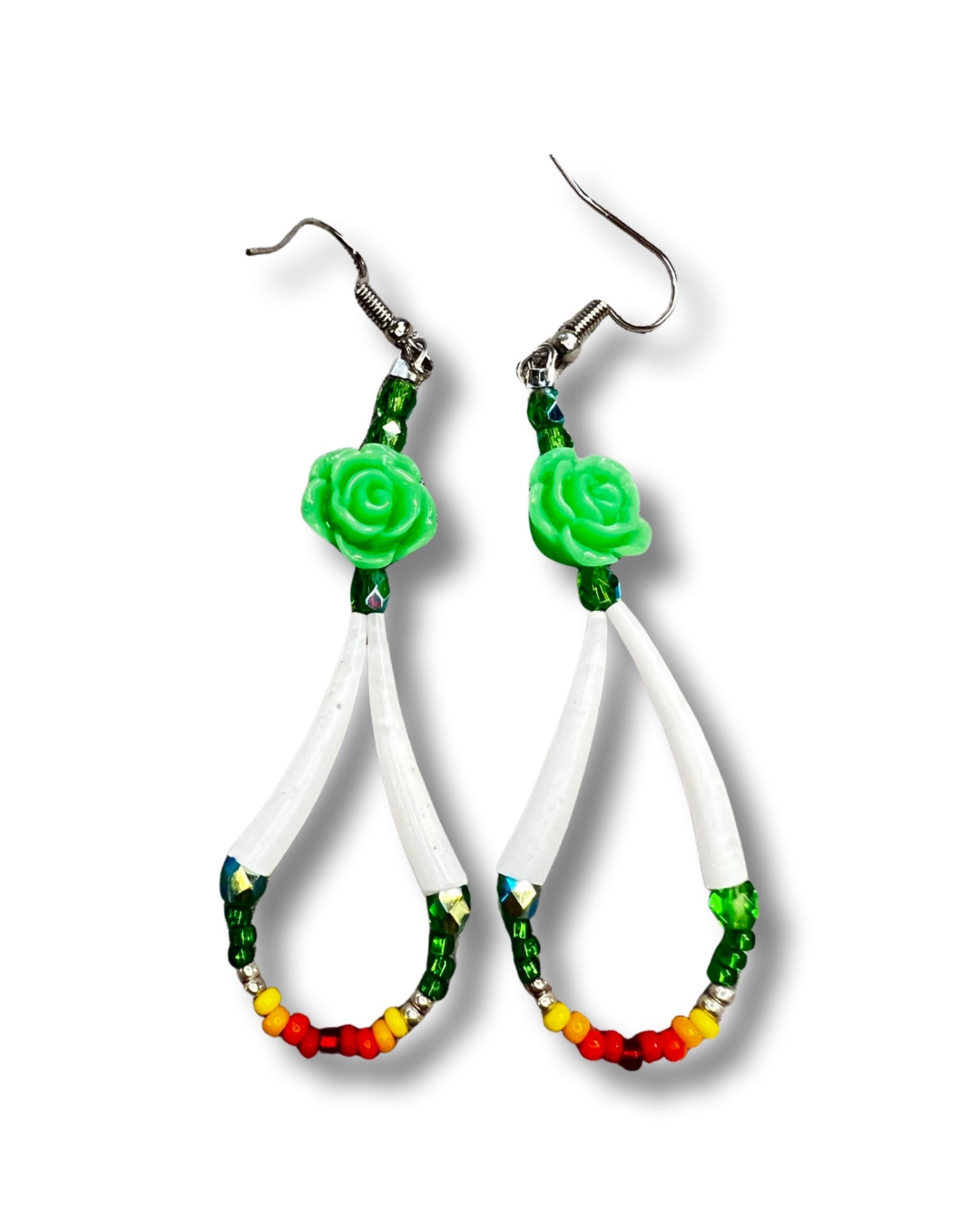 IREH Dentalium Loop Earring