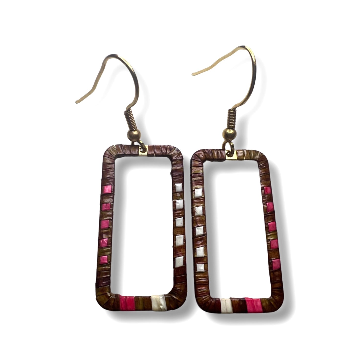 ARC 1 1/4" Rectangle Earrings