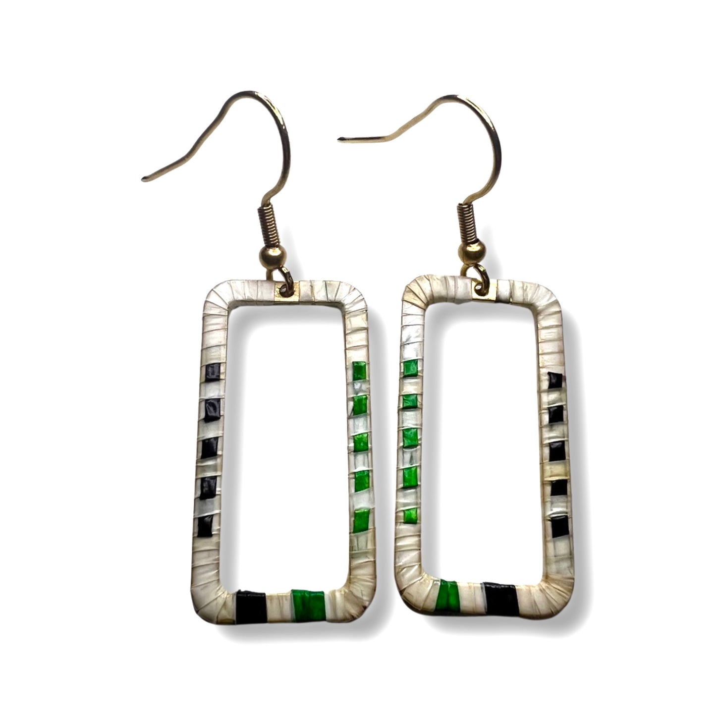 ARC 1 1/4" Rectangle Earrings
