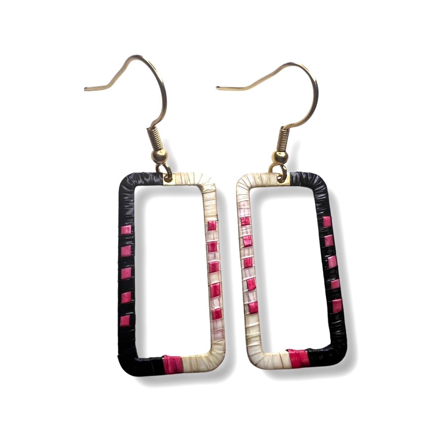 ARC 1 1/4" Rectangle Earrings