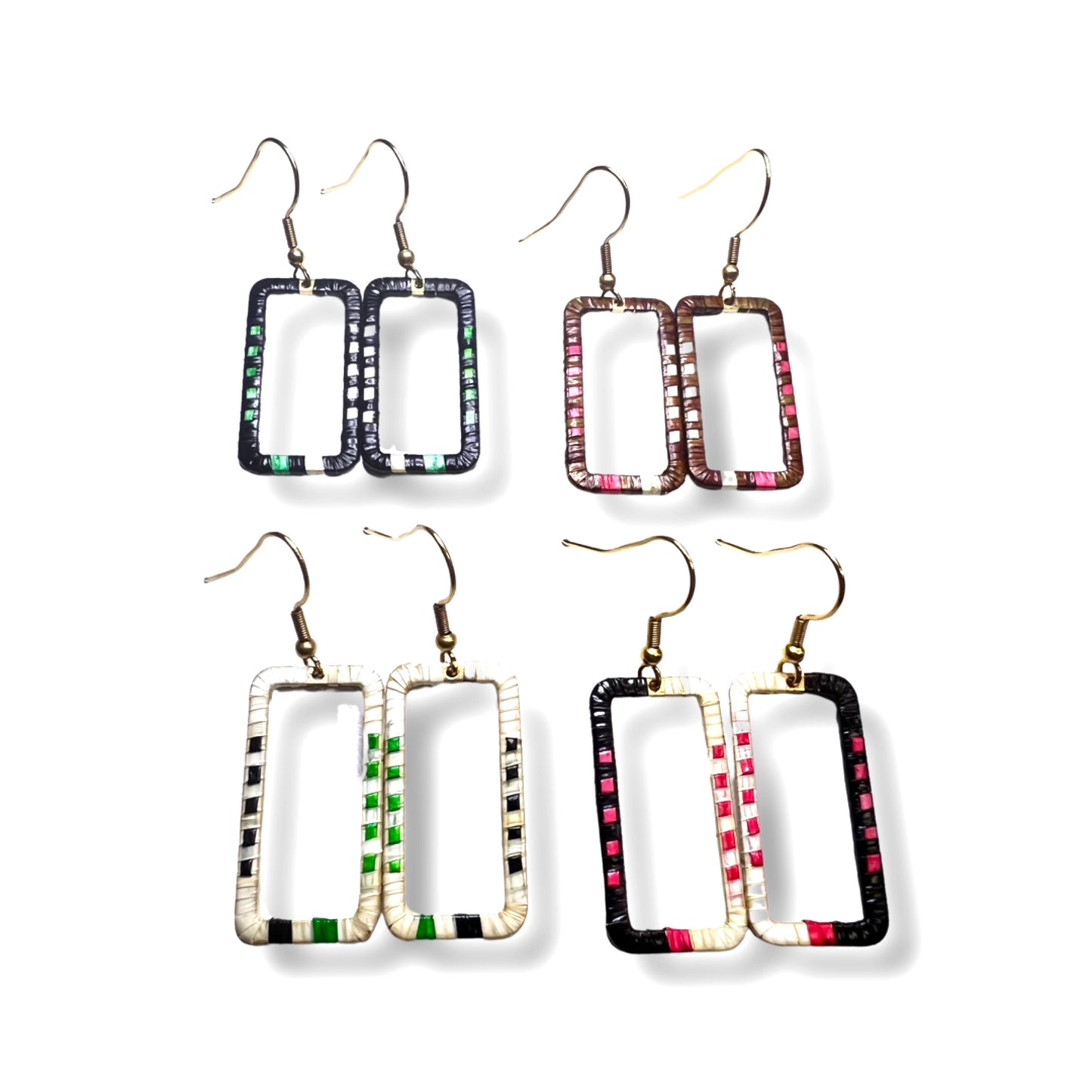 ARC 1 1/4" Rectangle Earrings