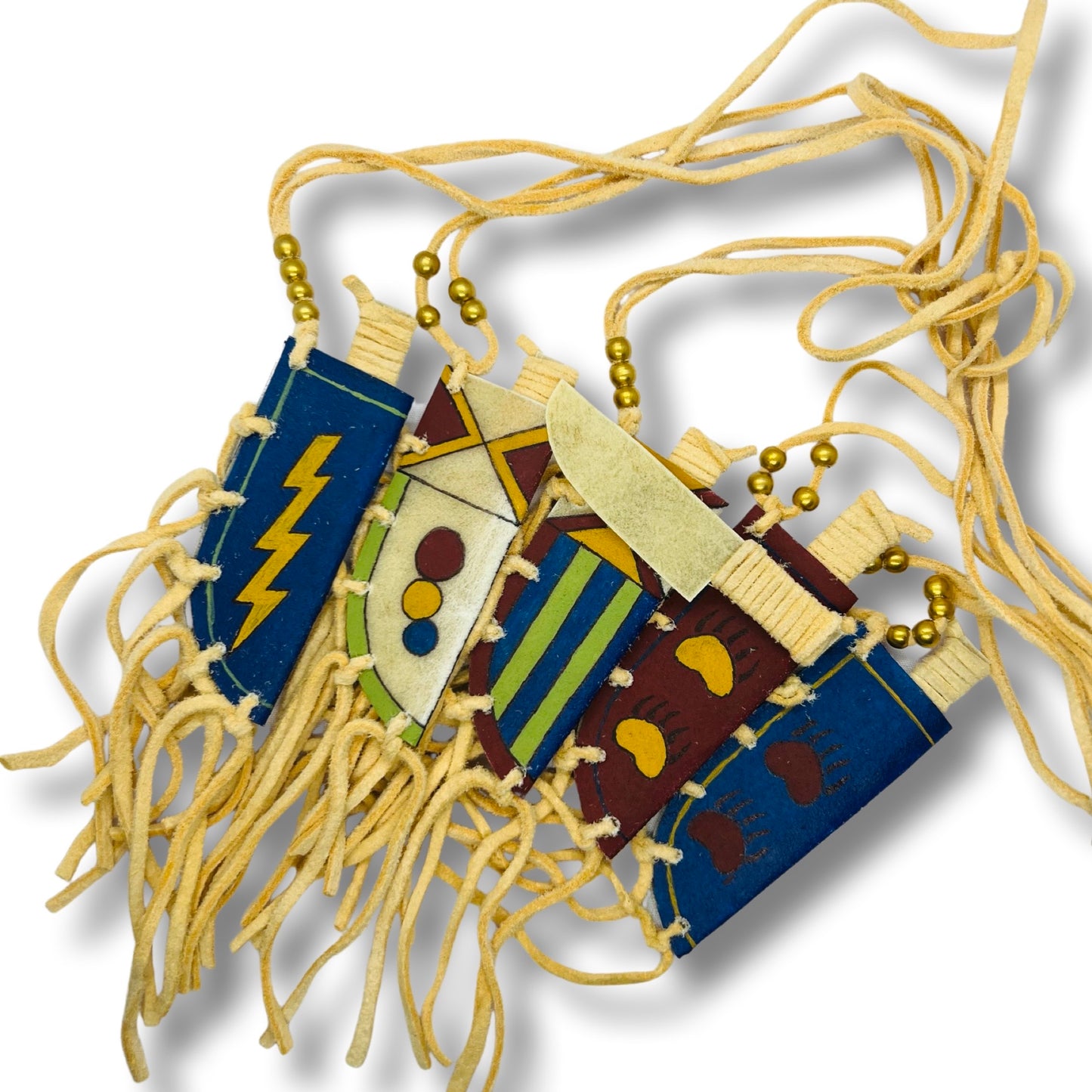 JE Parfleche Knife in Sheath Necklace