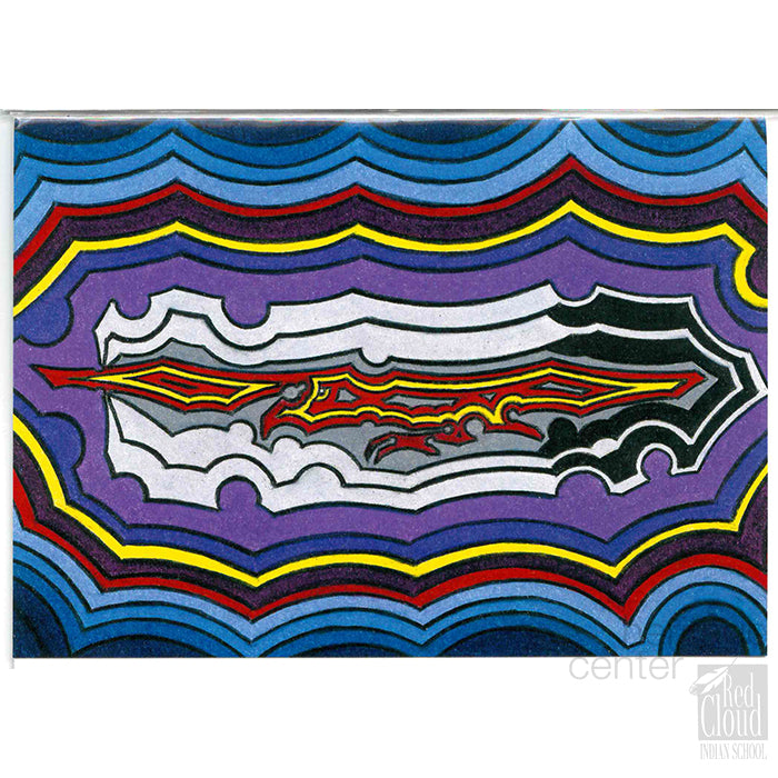DT Feather Sky Card