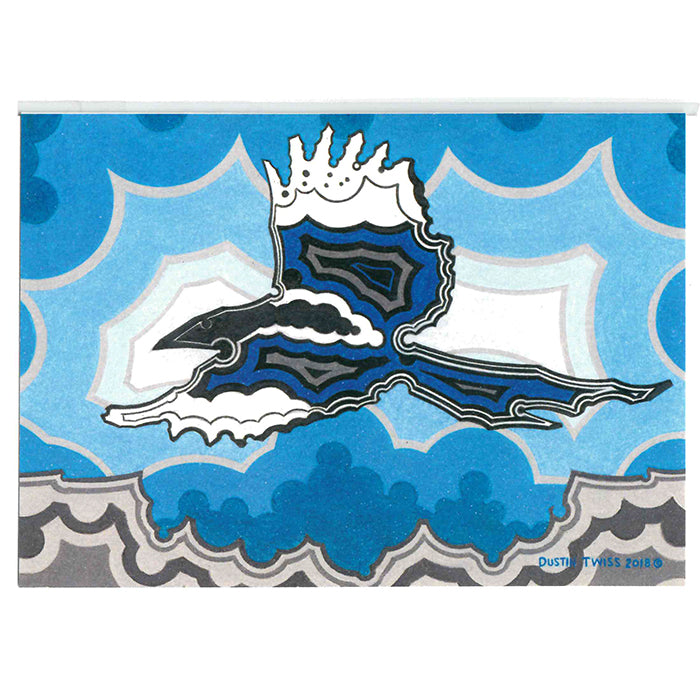 DT Prairie Magpie Card