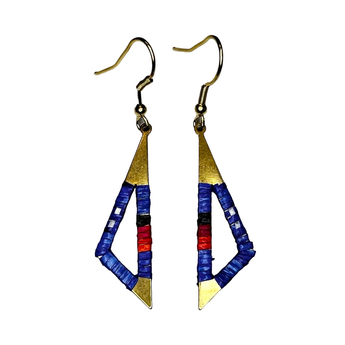 ARC 2 1/2" Eagle Fan Earring