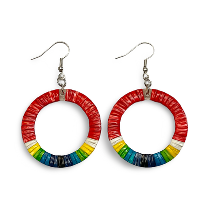 AP Circle Earrings