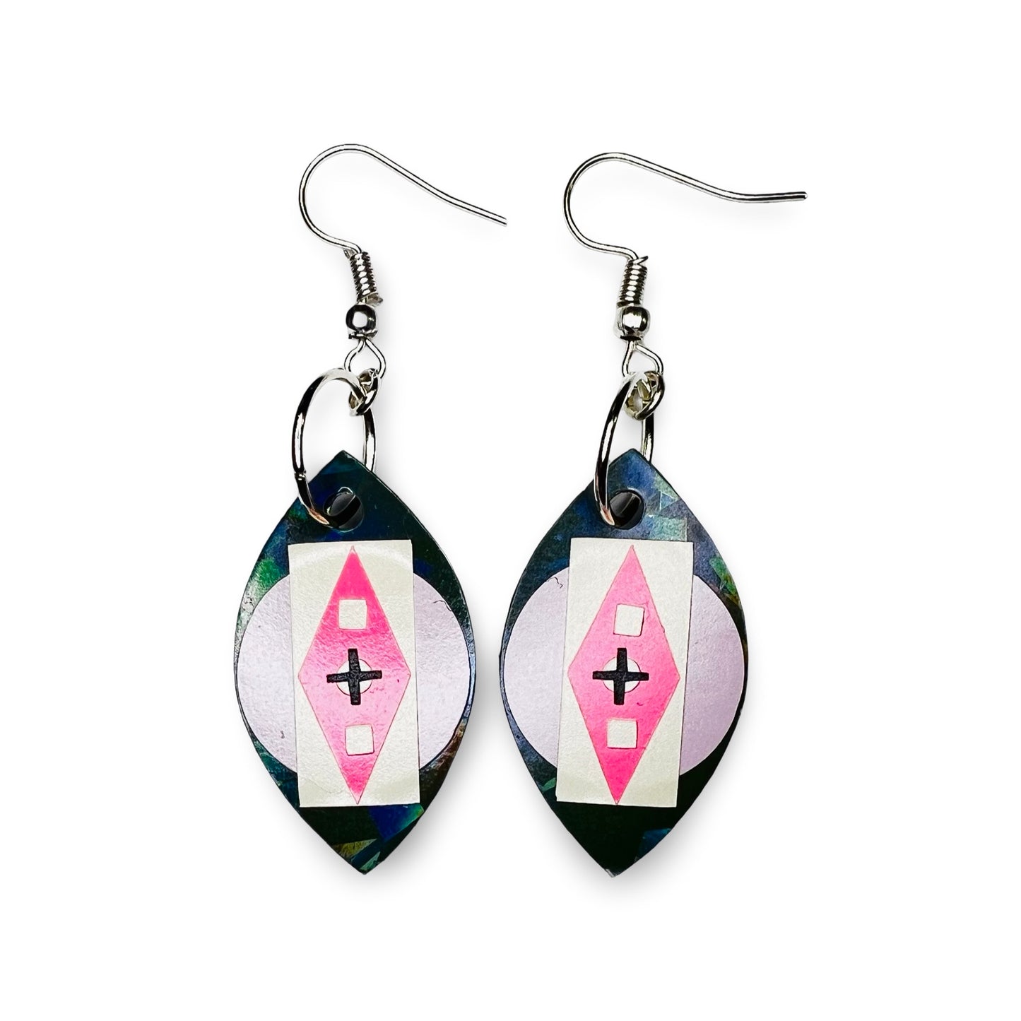 WW Tear Drop Vinyl Earrings