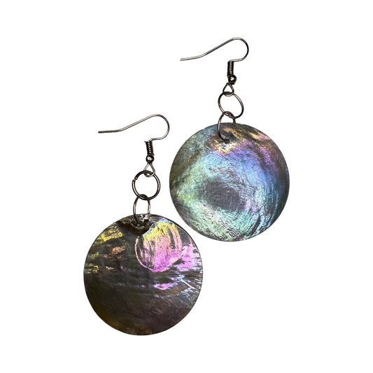KEH Small Abalone Shell Earrings