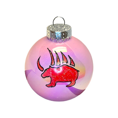 LTB Iridescent Painted Ornaments