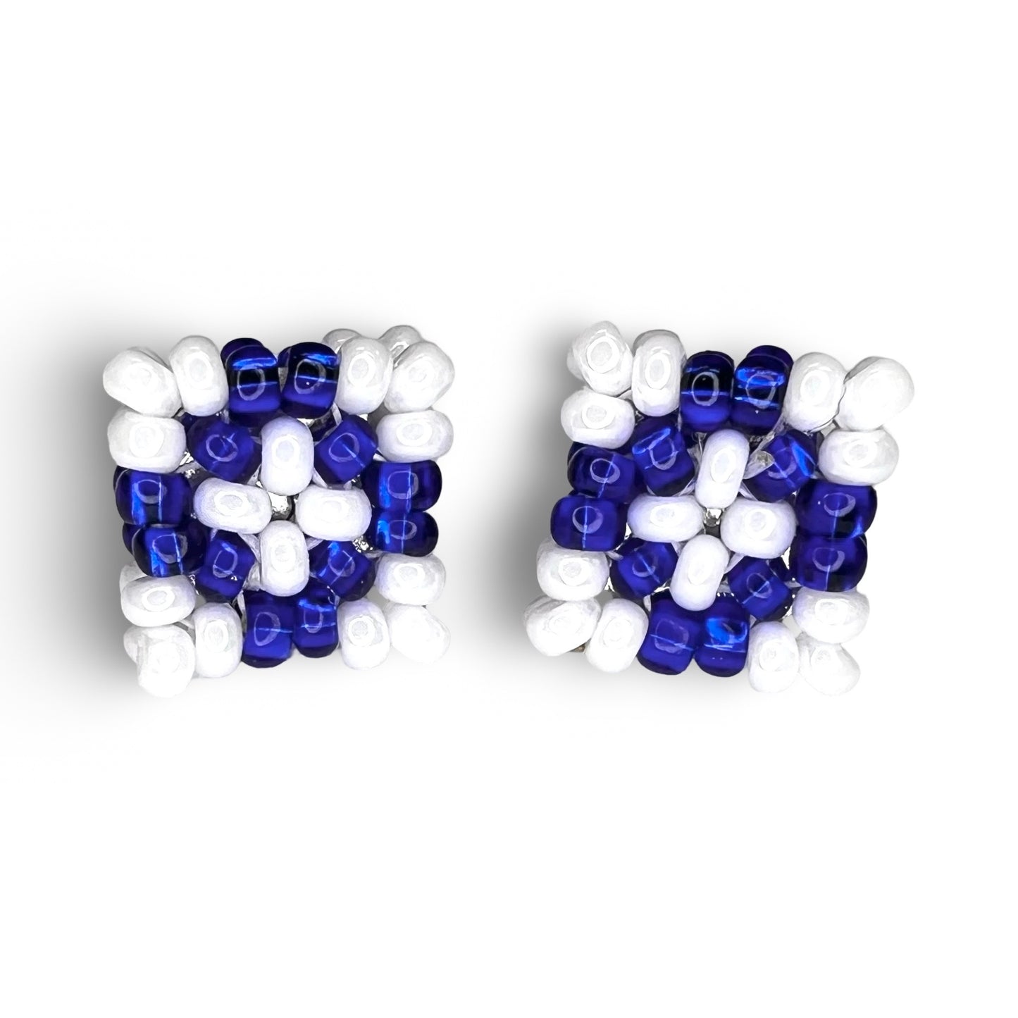 JR Beaded Stud Earrings