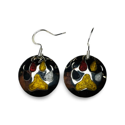 RSB Wolf Paw Earrings