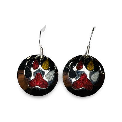 RSB Wolf Paw Earrings